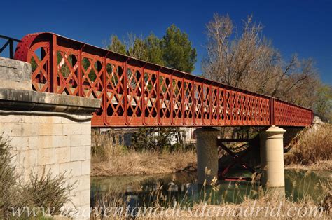 puentes colgantes madrid|Pasión por Madrid: El Puente de Fuentidueña de Tajo